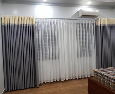 Thi công rèm vải tại đường Phú Thọ Hoà