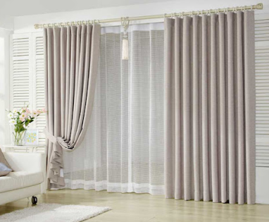 Cách chọn màu rèm cửa theo màu sơn tường