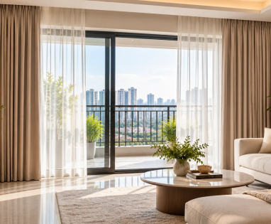 Rèm cửa cho căn hộ mới bàn giao