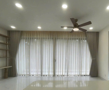 Rèm cửa linen cho căn hộ cao cấp Quận 2