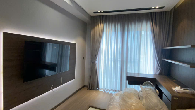 Báo giá lắp rèm vải linen tại Thảo Điền