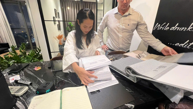 Lắp đặt rèm cửa văn phòng quận 2