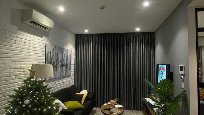 Rèm cửa hiện đại cho chung cư Quận 7