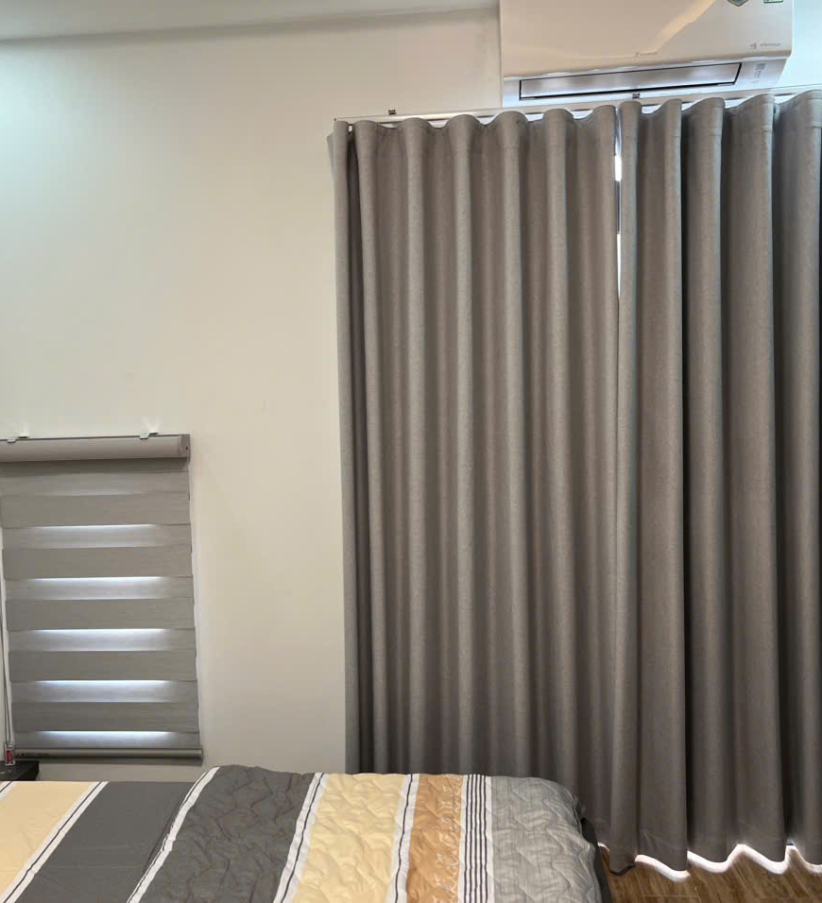 Rèm vải 1 lớp cao cấp cho phòng khách