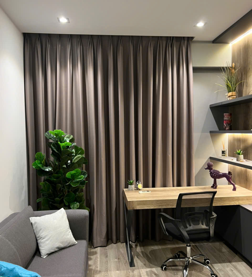 Dịch vụ lắp đặt rèm vải 1 lớp tại nhà chuyên nghiệp