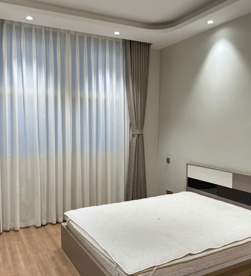 Rèm vải 2 lớp dày dặn, cách âm tốt