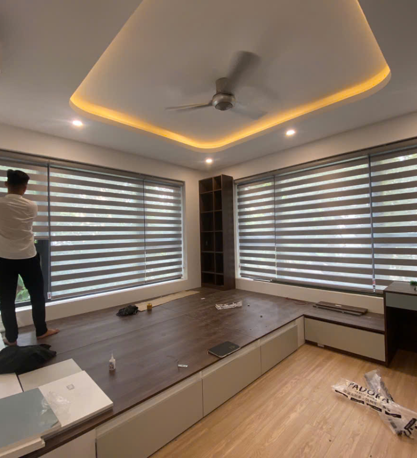 Cách vệ sinh rèm cầu vồng tại nhà