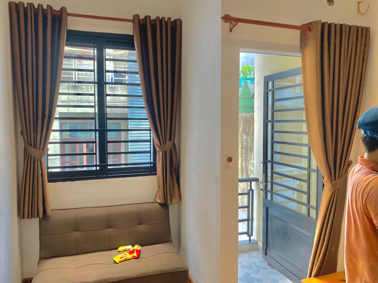 Lắp đặt rèm cửa 1 lớp tại quận 10