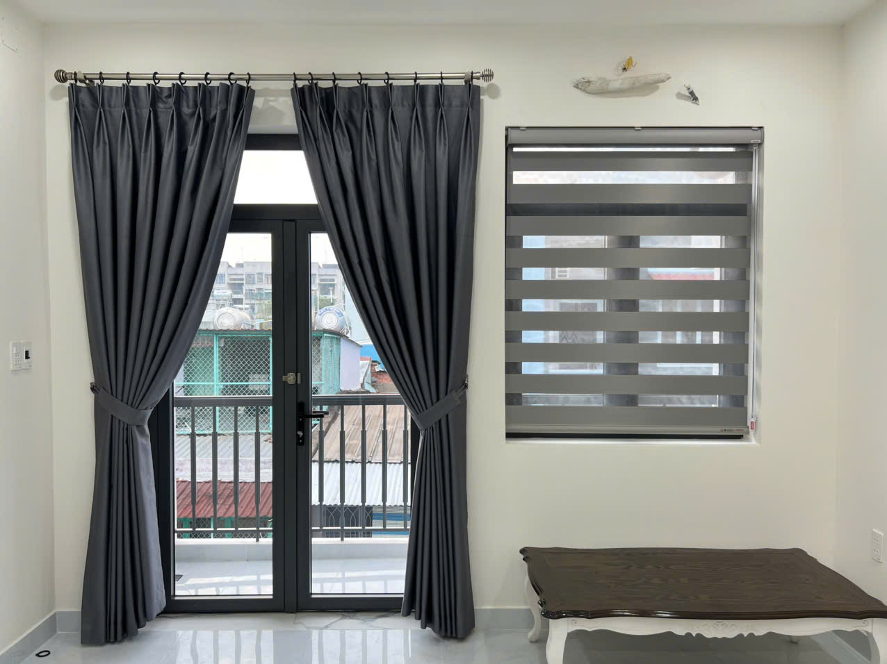 Thiết kế rèm vải 1 lớp sang trọng Quận 7