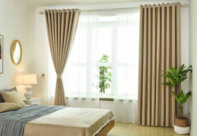 Kinh nghiệm chọn rèm cửa theo màu sơn tường