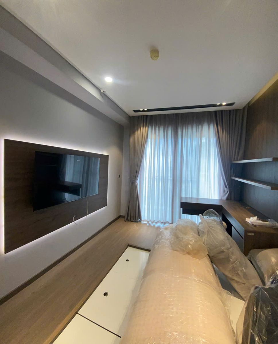 Báo giá lắp rèm vải linen tại Thảo Điền