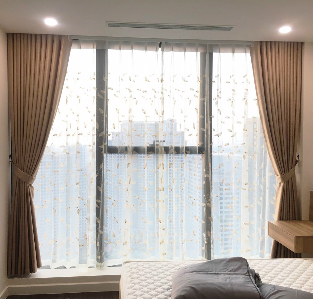 Rèm cửa linen cho căn hộ cao cấp Quận 2