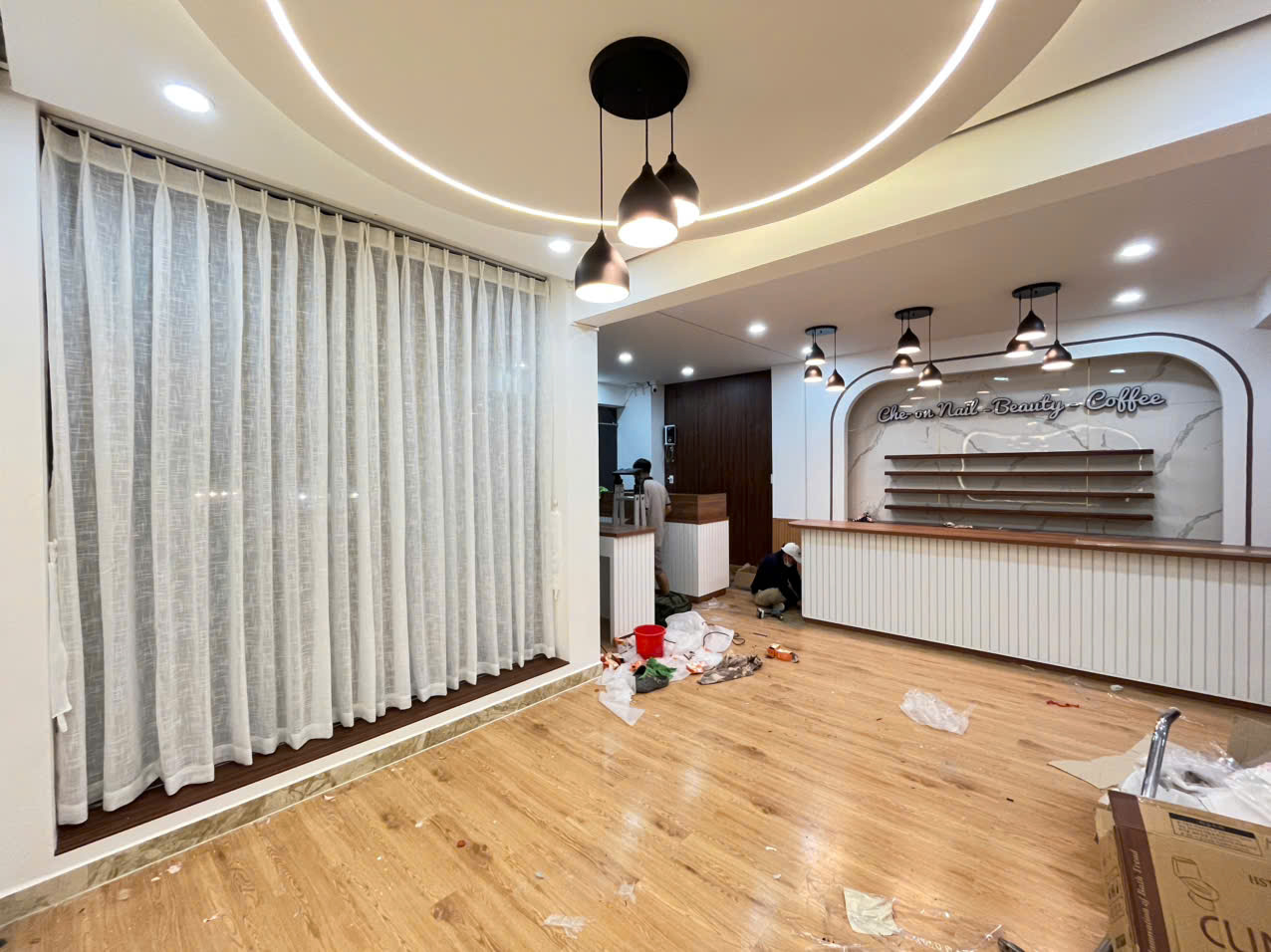 Làm rèm cửa linen cao cấp ở Cần Giờ