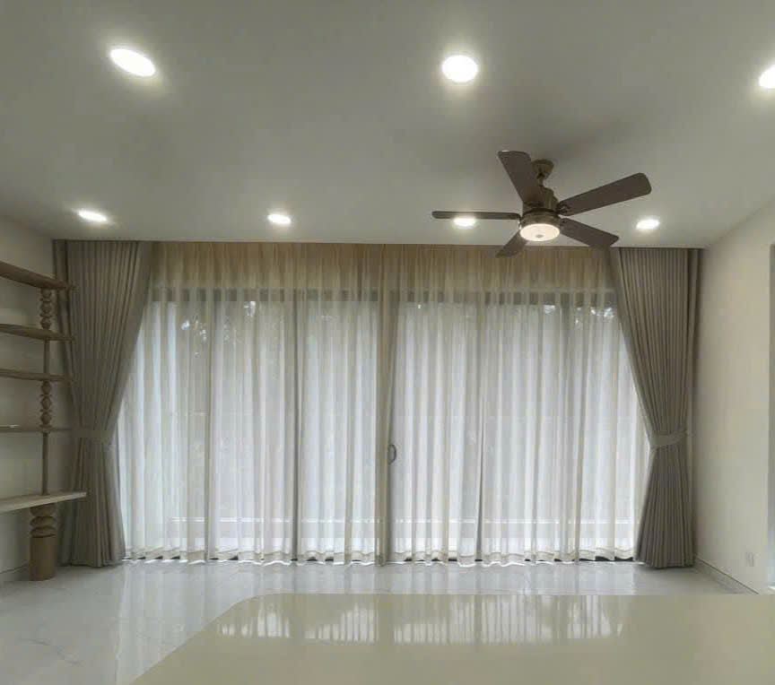 Rèm cửa linen cho căn hộ cao cấp Quận 2