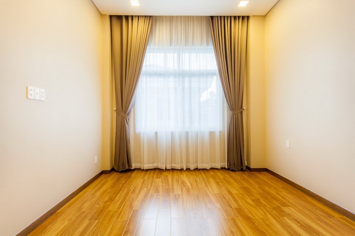 Rèm cửa linen cho căn hộ cao cấp Quận 2