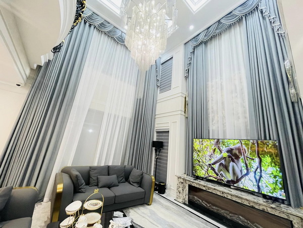 dịch vụ thi công rèm cửa luxury tại tân phú