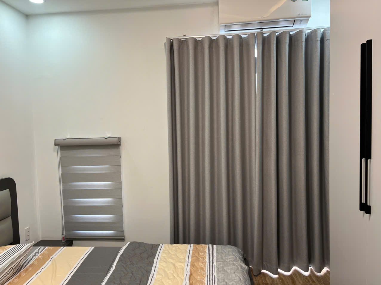 Lắp đặt rèm vải 1 lớp trọn gói tại Sài Gòn