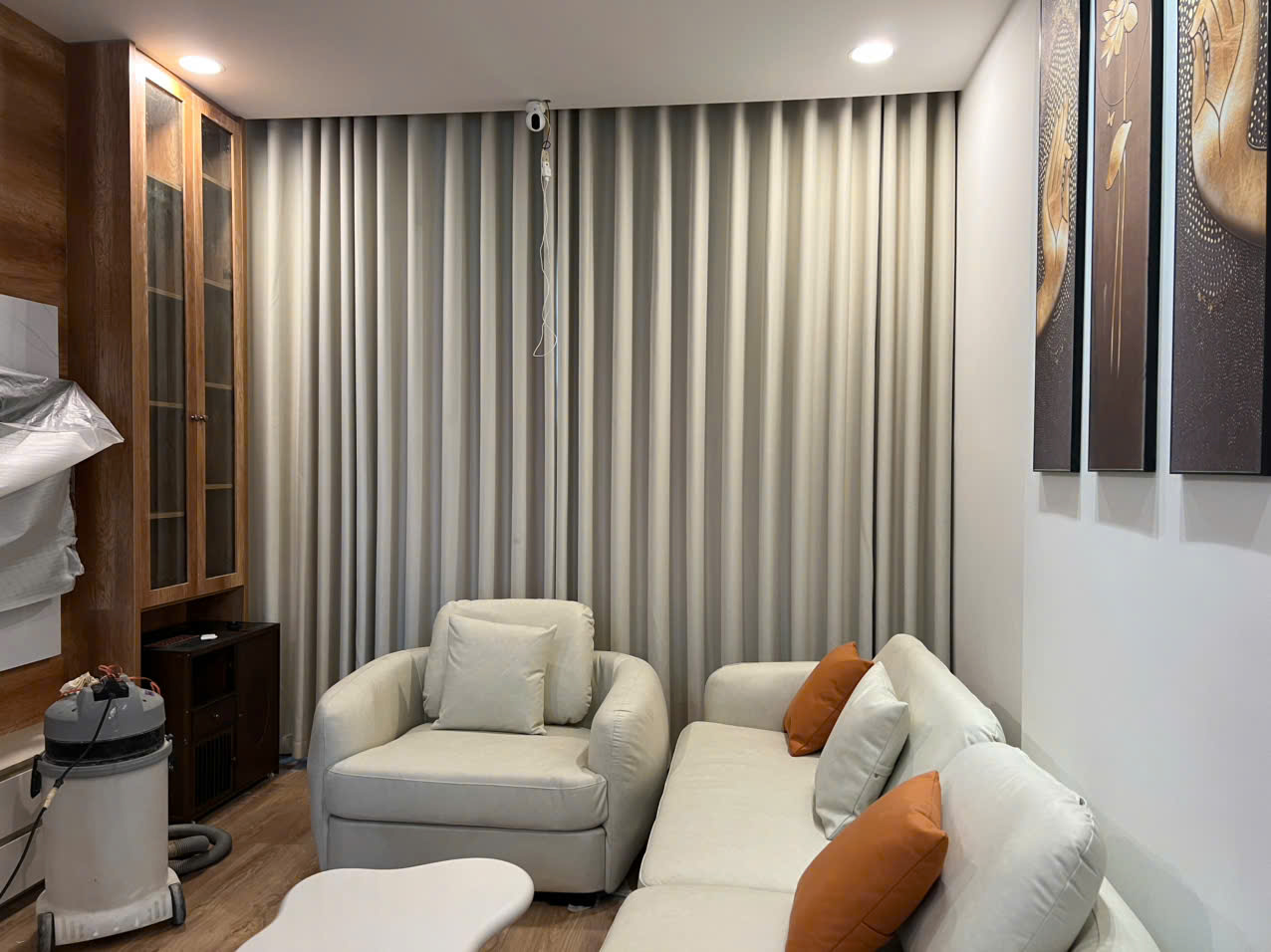 Lắp đặt rèm vải 1 lớp trọn gói tại Sài Gòn