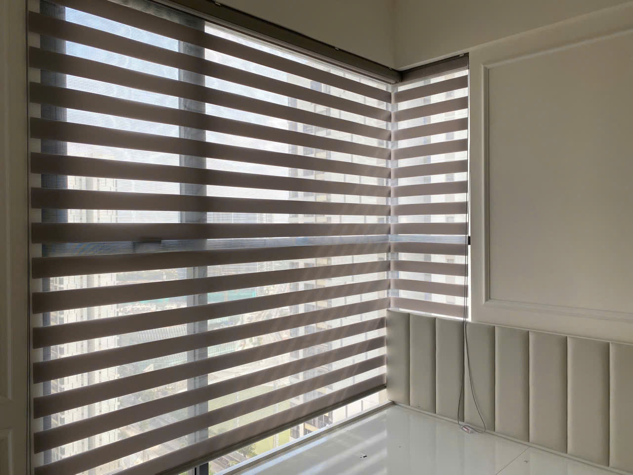 Lắp đặt rèm vải 1 lớp trọn gói tại nhà