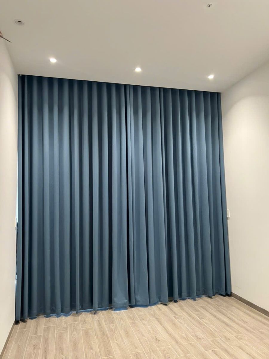 Thi công rèm 1 lớp tại Cần Giờ