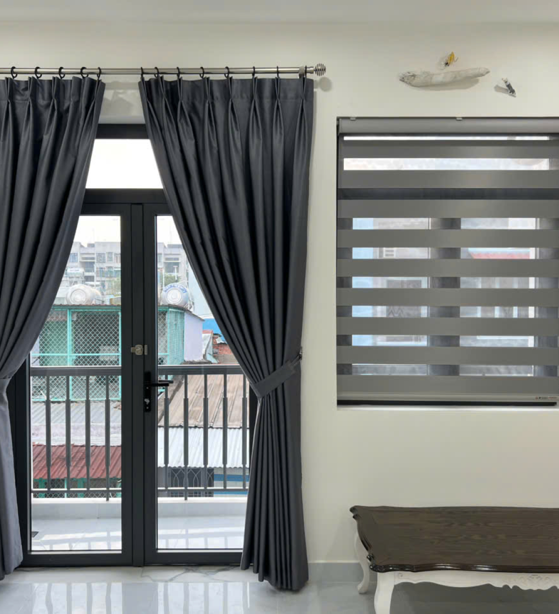 Lắp đặt rèm cầu vồng Hàn Quốc chính hãng HCM