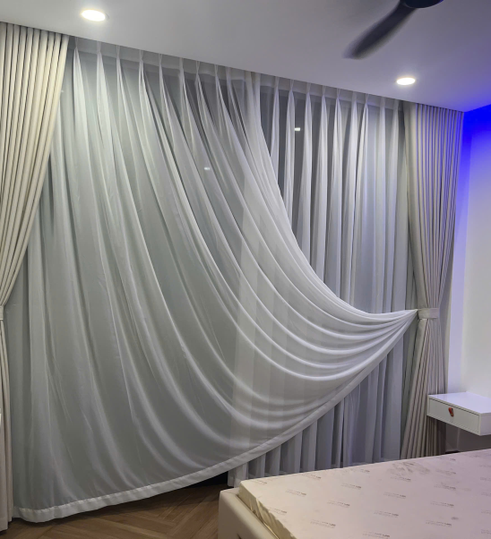 Rèm Vải 2 Lớp Tại Bình Tân