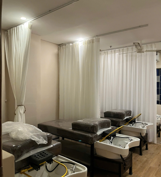 Rèm spa đường lê thị hồng gấm